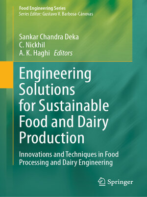 cover image of Engineering Solutions for Sustainable Food and Dairy Production